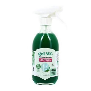 Super Flacon Gel WC détartrant et anti-bactérien, menthe/eucalyptus, 500ml