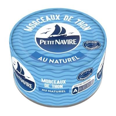 Petit Navire Morceaux de Thon au Naturel, 93g