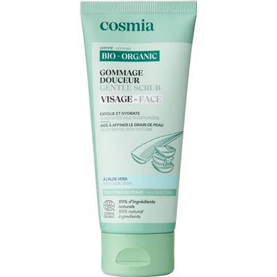 COSMIA BIO Gommage visage douceur à l'extrait d'Aloe vera bio, 100ml