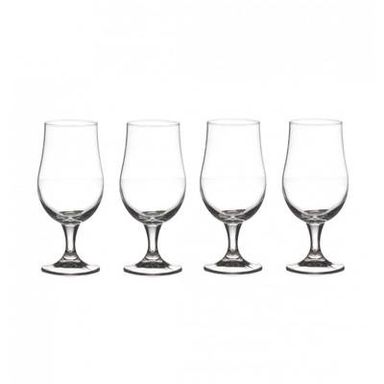Secret de Gourmet Lot de 4 verres à bières, 37cl
