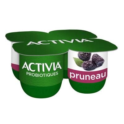 Activia Yaourt aux fruits pruneau bifidus, 4x125g
