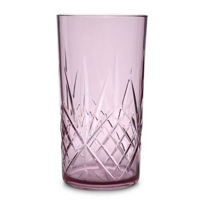 Collection Costa Verre 65cl acrylique rose Costa, 4 verres