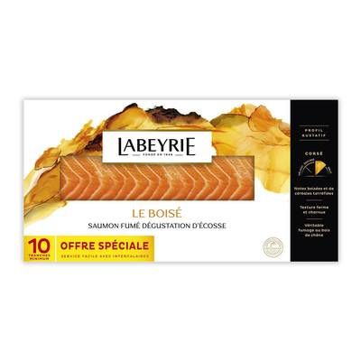 Labeyrie Saumon Fumé Le Boisé d'Ecosse, 320g, 10 tranches