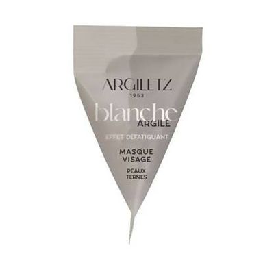 Argiletz Berlingot d'argile blanche pour masque, 15ml