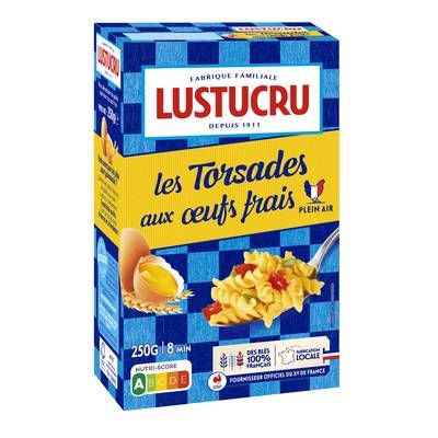 Lustucru Pâtes Torsades aux Oeufs Frais, 250g