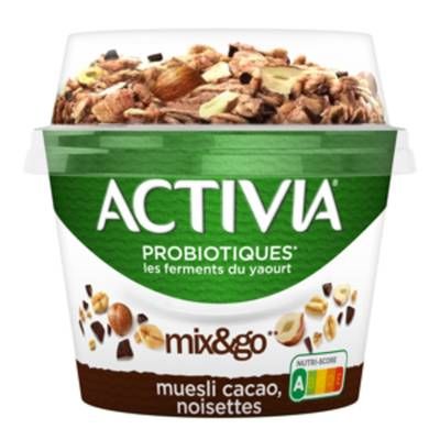 Activia Yaourt muesli chocolat, 170g