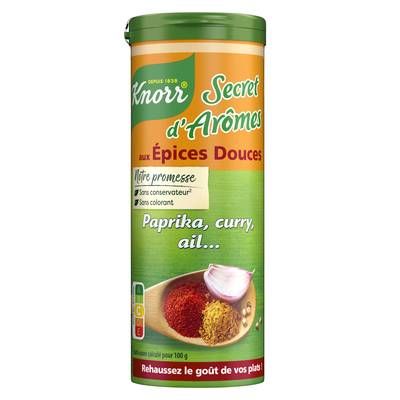 Knorr Assaisonnement en poudre aux épices douces - Secret d'arômes, 60g