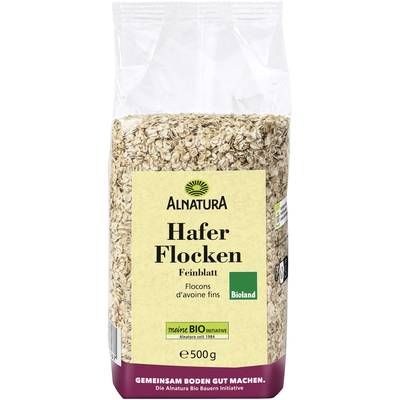 Alnatura Flocons d'avoine fin bio, 500g