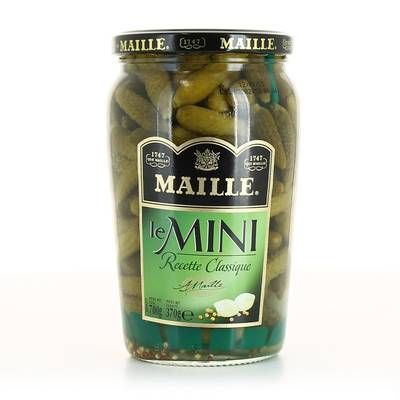 Maille Cornichons le Mini recette classique, 370g