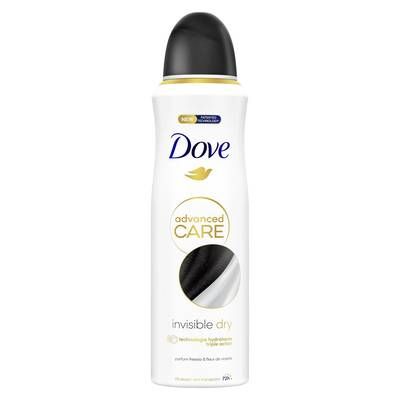 Dove Déodorant spray Anti-transpirant Advanced Care Invisible Dry, 200ml