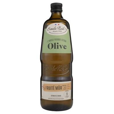 Emile Noël Huile d'Olive vierge extra Fruité Mûr Biologique, 1L