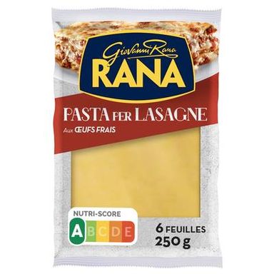 Giovanni Rana Feuilles de Lasagne, 250g