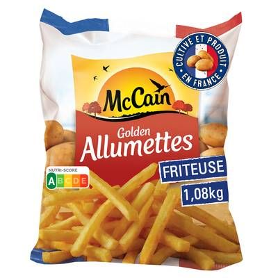 McCain Frites Friteuses Allumettes, 1,08kg