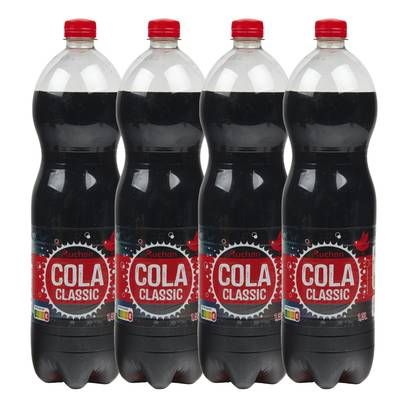 Auchan Soda cola classic, Lot de 4x1,5L