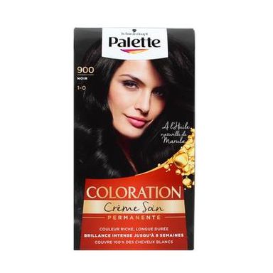 Palette Coloration Permanente Noir 900, 115ml