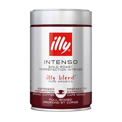 Illy Café moulu torréfaction Intense, 250g