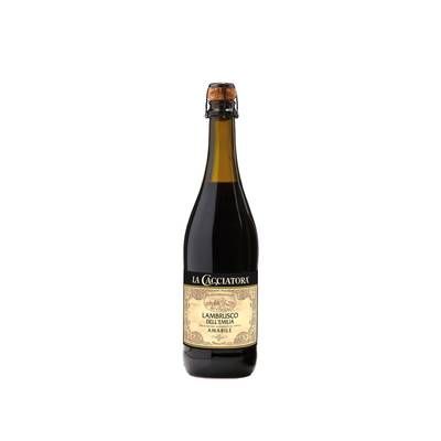 Italie Lambrusco Rg Amabile la cacciatora, 75cl