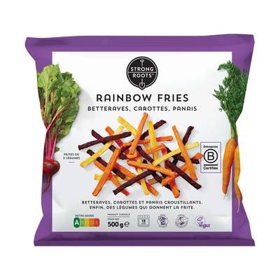 Strong Roots Frites de légumes, 500g