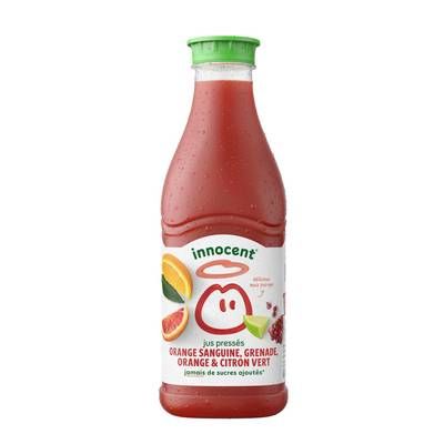 innocent Jus d'Orange Sanguine, Grenade, Orange, Citron Vert, 90cl