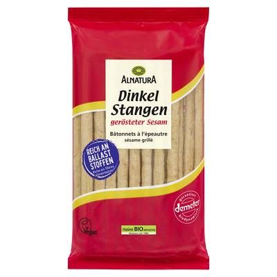 Alnatura Bâtonnets à l'épeautre bio, 75g