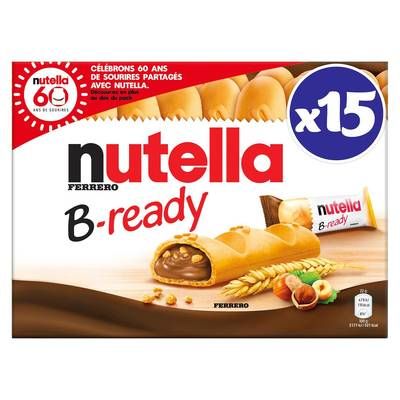 Nutella Biscuit B-ready, 15 biscuits - 330g