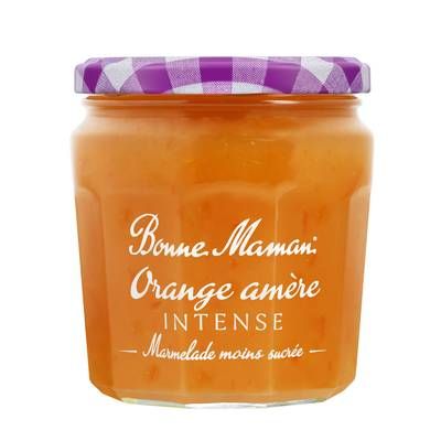 Bonne Maman Confiture fruits intenses orange amère, 335g