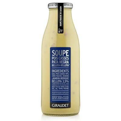Giraudet Soupe Pois Cassés Jambon Ibérique Pata Negra Bellota, 50cl