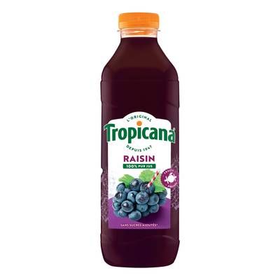Tropicana Pur jus de raisin du Languedoc, 1L