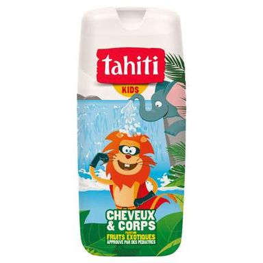 Tahiti Gel douche cheveux et corps parfum fruits exotiques, 300ml