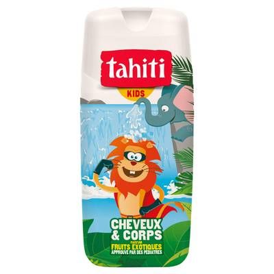 Tahiti Gel douche cheveux et corps parfum fruits exotiques, 300ml
