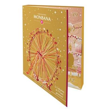 Chocolaterie Monbana Calendrier de l'Avent, 195g