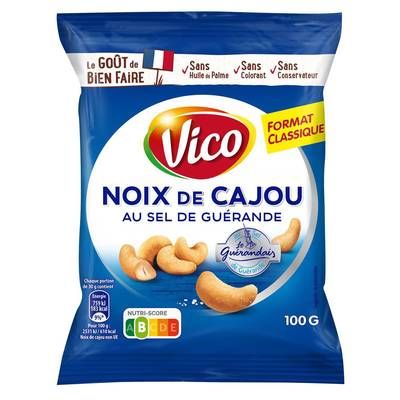 Vico Noix de Cajou au Sel de Guérande, 100g