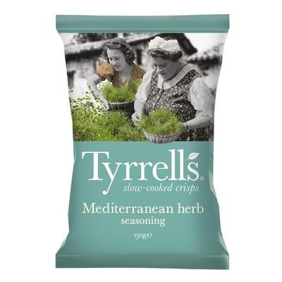 Tyrrell's Chips aux herbes de Méditerranée, 150g