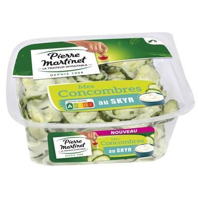 Pierre Martinet Concombres au Skyr, 300g