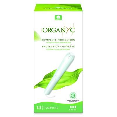 Organyc Tampons super avec applicateur, 14 tampons