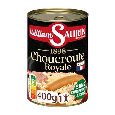 William Saurin Choucroute Royale au Riesling, 400g