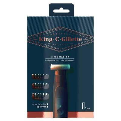 King C Gillette Rasoir Barbe Sans Fil Style Master