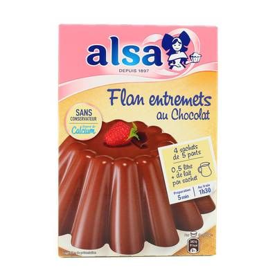 Alsa Flan entremet saveur chocolat, 232g