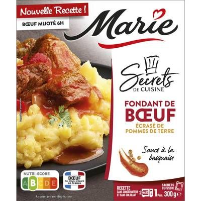 Marie Fondant de Boeuf, Sauce à la Basquaise, 300g