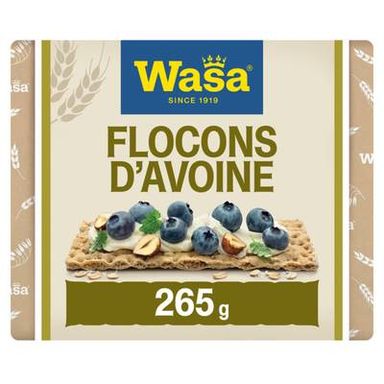 Wasa Tartine flocon d'avoine, 265g