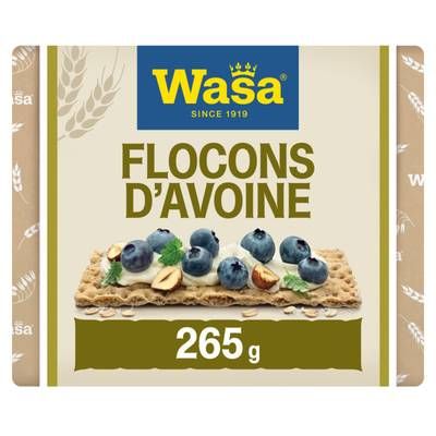 Wasa Tartine flocon d'avoine, 265g