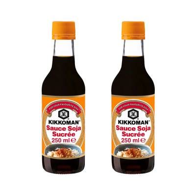 Kikkoman Sauce soja sucrée, Lot de 2x25cl