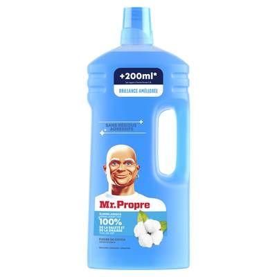 Mr Propre Nettoyant Ménager Sol Multi-Usages Fleurs de Coton, 1,5L