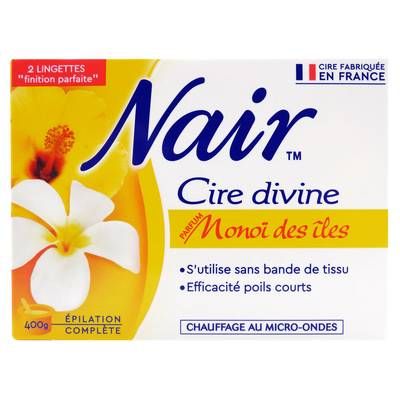 Nair Cire divine parfum Monoï des îles, 400g