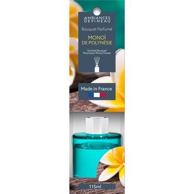 Ambiances Devineau Bouquet Déco Monoï de Polynésie, 115ml