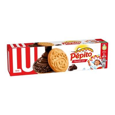 Pépito Biscuits nappés au chocolat noir, 192g