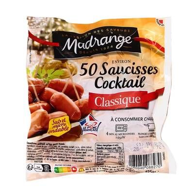 Madrange Saucisses Cocktail, 50 saucisses - 425g