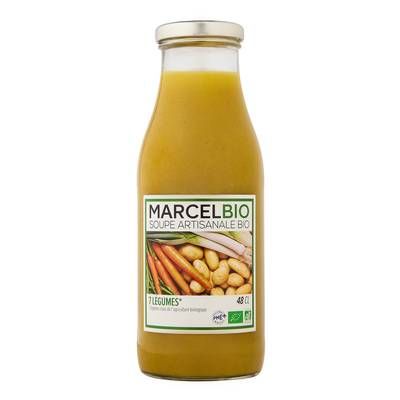 Marcel Bio Soupe 7 légumes BIO, 48cl