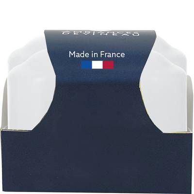 Ambiances Devineau bougies cylindriques blanches, 4 bougies