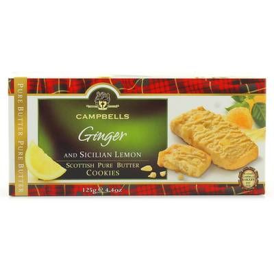 Campbell's Biscuits sablés au gingembre et citron, 125g